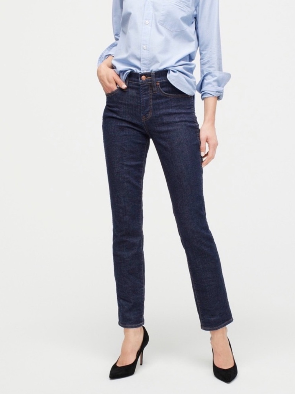Jcrew Vintage Straight Jean Rinsed 28